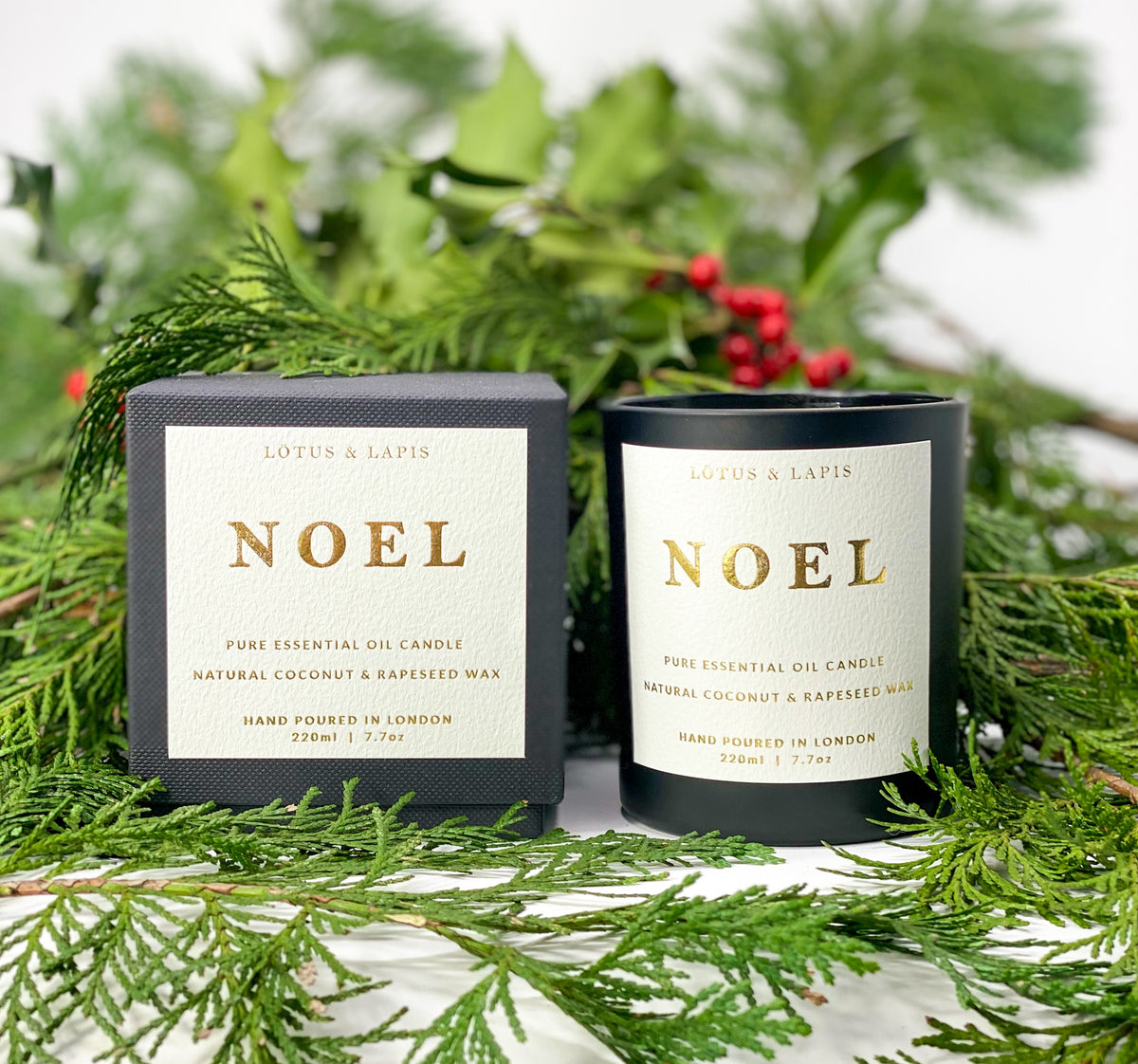 NOEL - Black 220g – Lotus & Lapis