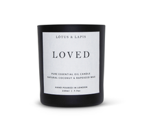 Load image into Gallery viewer, LOVED Black