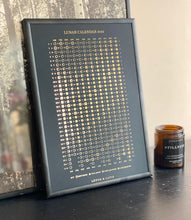 Load image into Gallery viewer, Lunar Calendar Print 2023 A3 Black Gold Foil